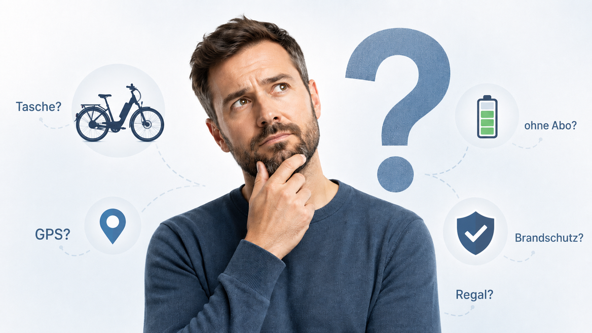 ZWEITEC erklärt E-Bike-Schutz: GPS, Diebstahl & Akku-Brandschutz